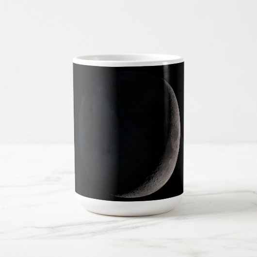 Crescent maan van NASA-afbeeldingen Magische Mok (Midden)