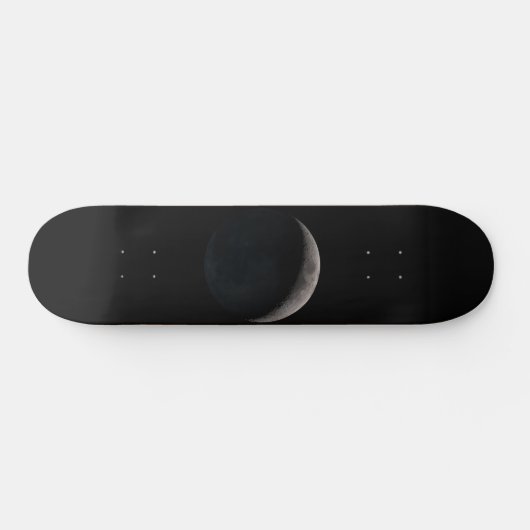 Crescent maan van NASA-afbeeldingen Persoonlijk Skateboard (Horizontaal)