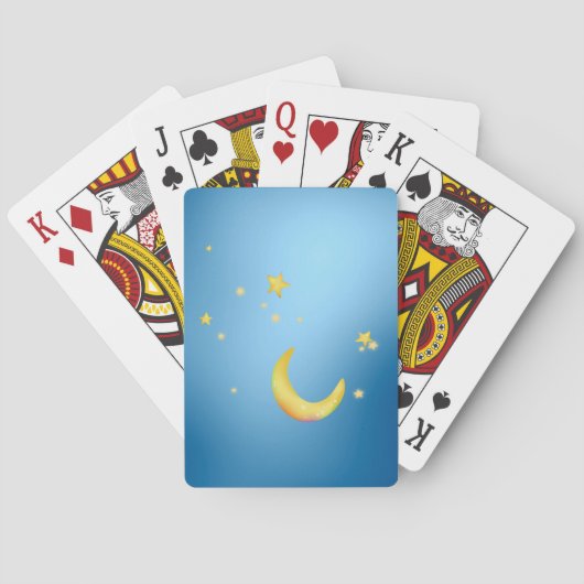 Crescent maansterren pokerkaarten (Achterkant)