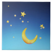 Crescent maansterren tegeltje (Voorkant)