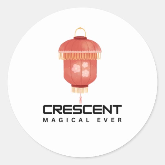 CRESCENT MAGICAL EVER STIKER STICKER NIEUW FEEST (Voorkant)