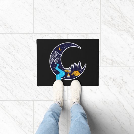 Crescent Moon Avontuur Camping Deurmat (Binnen)