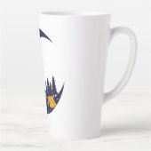 Crescent Moon Avontuur Camping Latte Mok (Rechts)