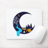 Crescent Moon Avontuur Camping Muismat (Met muis)