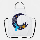 Crescent Moon Avontuur Camping Schort (Voorkant)