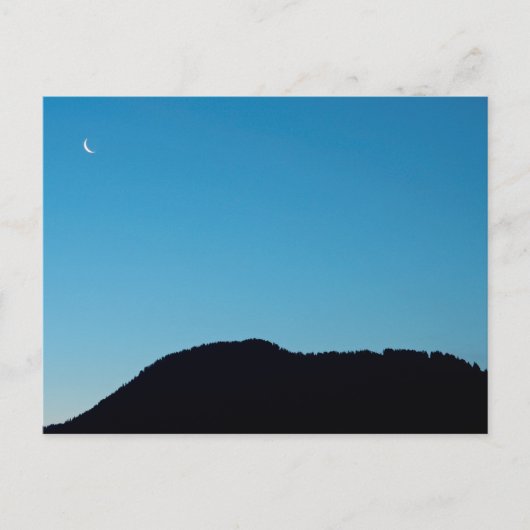 Crescent moon briefkaart (Voorkant)