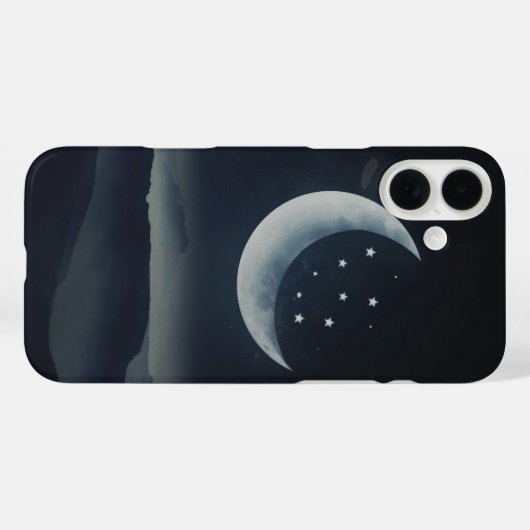 Crescent Moon Case-Mate iPhone Case (Achterkant (horizontaal))