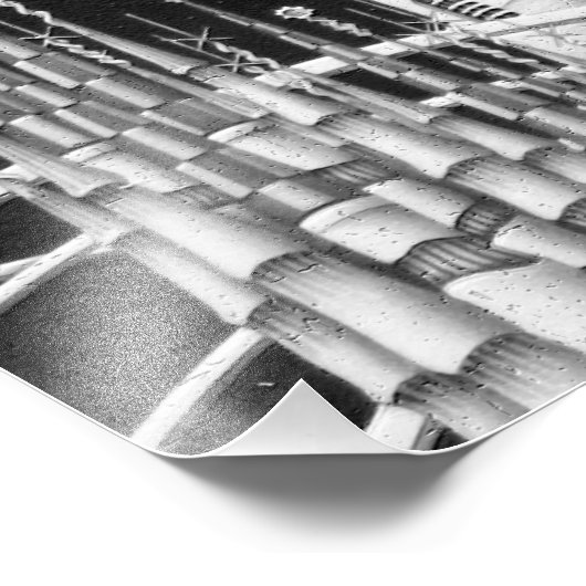 Crescent Moon Castle Foto Afdruk (Hoek)