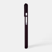 Crescent Moon Dark Minimal Phone Case iPhone 16 Hoesje (Linkerkant)