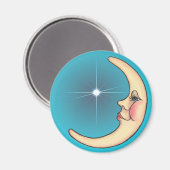 CRESCENT MOON EN STAR, VAN SHARON SHARPE MAGNEET (Voorkant / Achterkant)