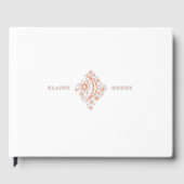 Crescent Moon en Stars Gastenboek (Voorkant)