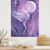 Crescent Moon Fairy Poster (Keuken)