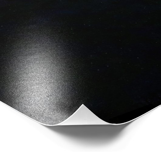 Crescent Moon Foto Afdruk (Hoek)