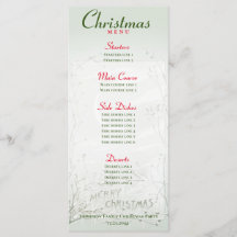 Crescent Moon Frozen Wilde Bloemen Kerstdiner