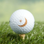 Crescent Moon Golf Balls Golfballen (Insitu Shirt)