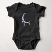 Crescent Moon Gothic Spiritueel Pastel Gothic Romper (Voorkant)