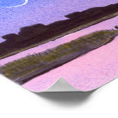 Crescent Moon Marsh & Reiger Poster (Hoek)