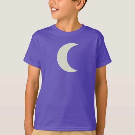 Crescent Moon Organic Paars Shirt (Voorkant)