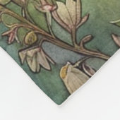 Crescent Moon Ostara Fleece Deken (Hoek)