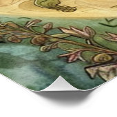 Crescent Moon Ostara Glossy Perfect Poster (Hoek)