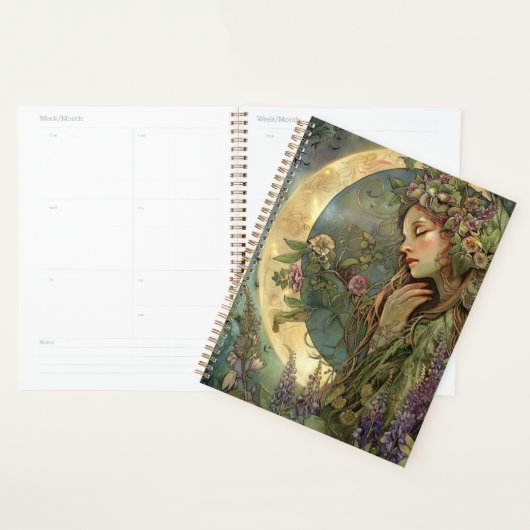 Crescent Moon Ostara Planner (Display)