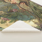 Crescent Moon Ostara Sherpa Deken (3/4)