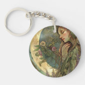 Crescent Moon Ostara Sleutelhanger (Voorkant)
