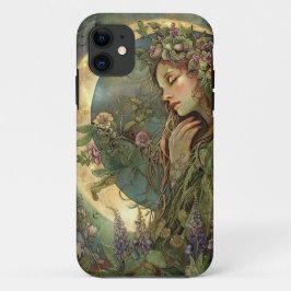 Crescent Moon Ostara Telefoon Case