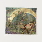 Crescent Moon Ostara Wandkleed (Voorkant (horizontaal))