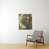 Crescent Moon Ostara Wandkleed (In situ)