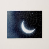 Crescent Moon over Starry Sky2 Legpuzzel (Horizontaal)
