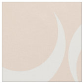 Crescent Moon Pattern - Pastel Pink Stof (Close Up)