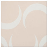 Crescent Moon Pattern - Pastel Pink Stof (Swatch)