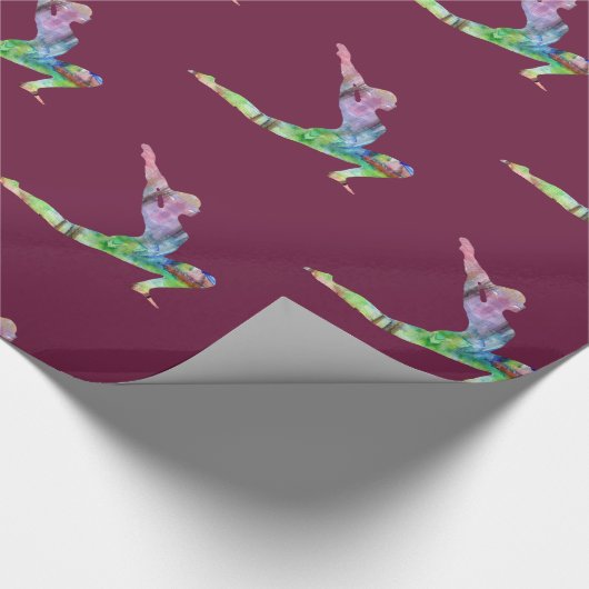 Crescent Moon Pose Cadeaupapier (Hoek)