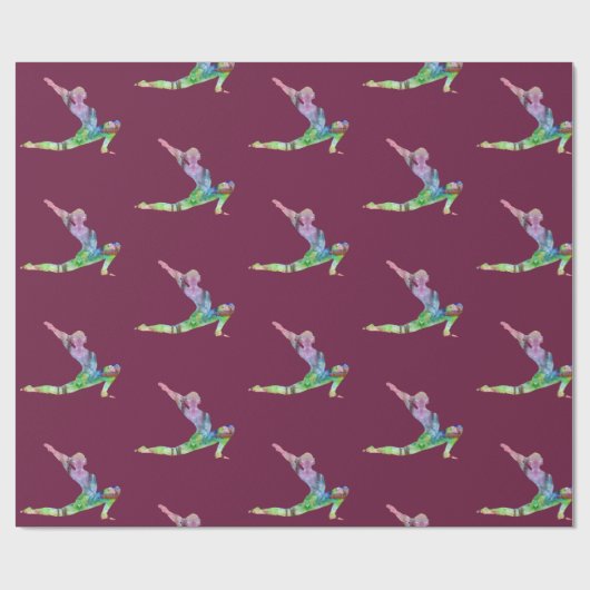 Crescent Moon Pose Cadeaupapier (Vlak)