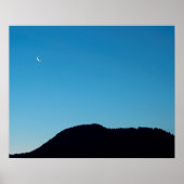 Crescent moon poster (Voorkant)