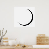 Crescent Moon Poster (Keuken)