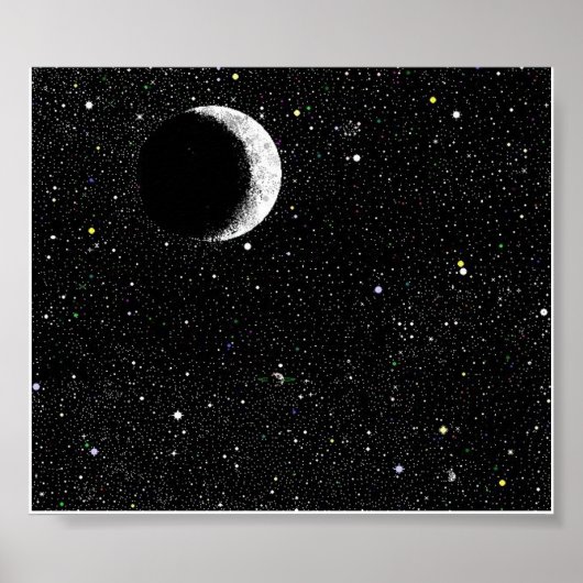 Crescent Moon Poster (Voorkant)
