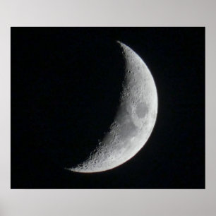 Crescent Moon Poster