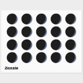 Crescent Moon Ronde Sticker (Vel)