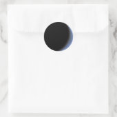 Crescent Moon Ronde Sticker (Tas)