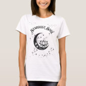 Crescent Moon Stardust Soul Graphic T-shirt (Voorkant)