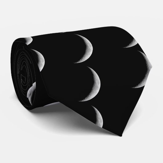 Crescent Moon Stropdas (Opgerold)