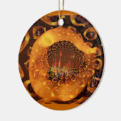 Crescent Moon Surreal Ornament (Links)
