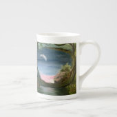 Crescent Moon, van Gary Poling Porselein Kop (Rechts)