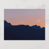 Crescent Moon & Venus | Seabeck, Washington Briefkaart (Voorkant)