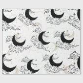 Crescent Moon Wrapping Paper Cadeaupapier (Vlak)