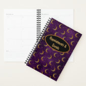 Crescent Moons & Stars Planner (Display)