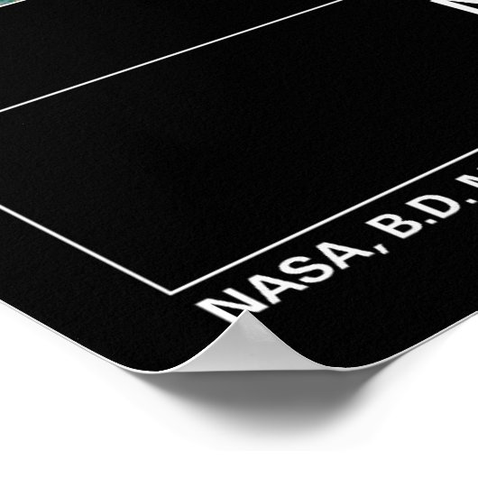 Crescent Nebula 6888 Hubble Telescope Poster (Hoek)