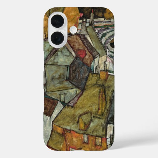 Crescent of Houses II, Island Town by Egon Schiele Case-Mate iPhone Case (Achterkant)